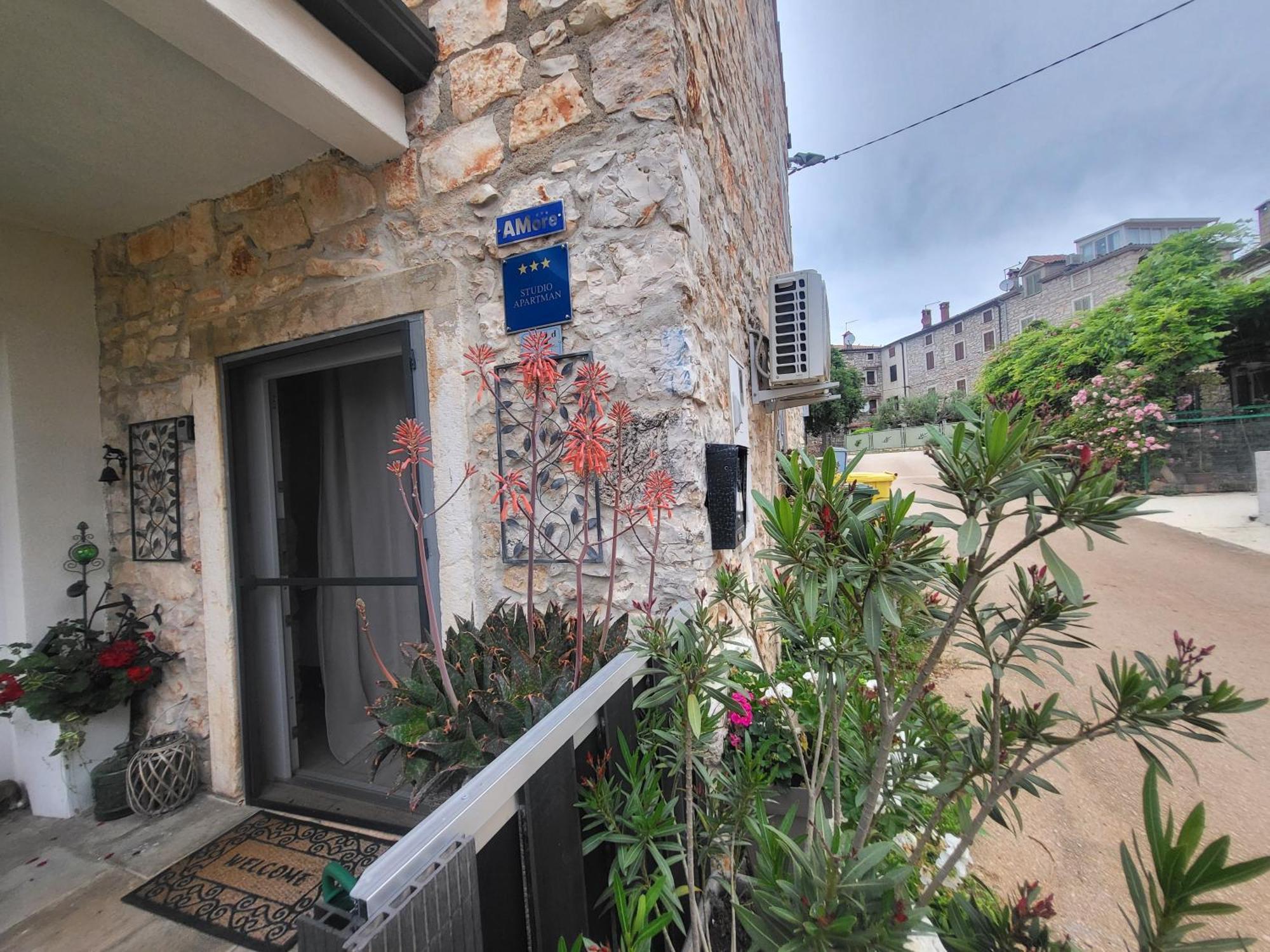 Villa Amore Radini Istrian Romantic Studio With Private Parking And Terrace Brtonigla Dış mekan fotoğraf